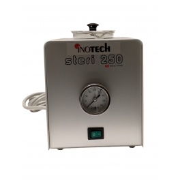 INOTECH STERI 250 STERILIZER WITH METAL COVER,GLASS BEADS & GLASS CUP